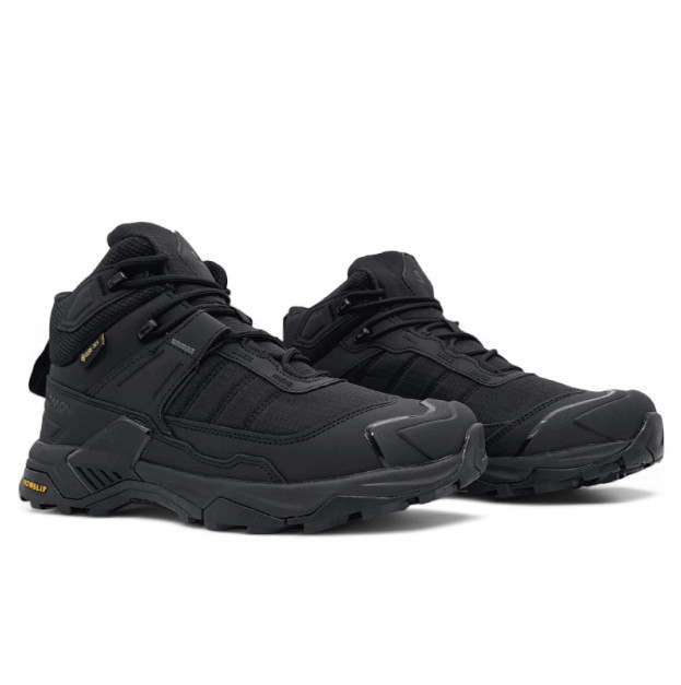 Salomon x Ultra 5 Gore-Tex Total Black С МЕХОМ