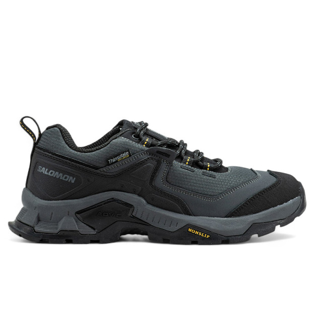 Salomon Quest Element Grey Black Thinsulate Nonsplip
