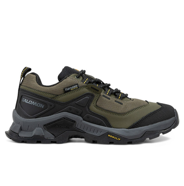 Salomon Quest Element Khaki Black Thinsulate Nonsplip