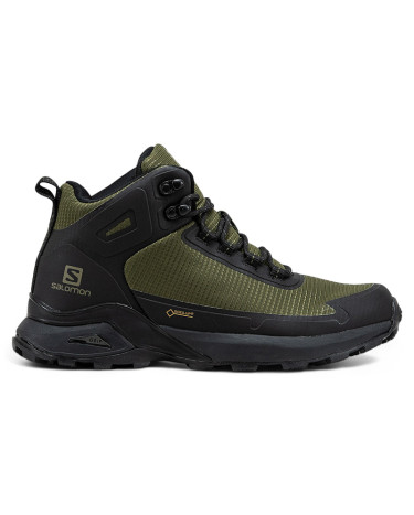 Salomon Cross Hike Gore-Tex Khaki Black З ХУТРОМ