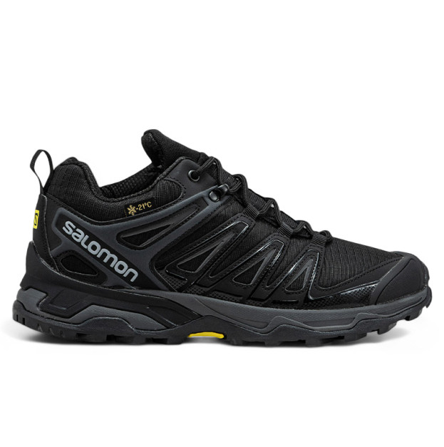 Salomon Speed Cross Pro Black Grey 2 С МЕХОМ