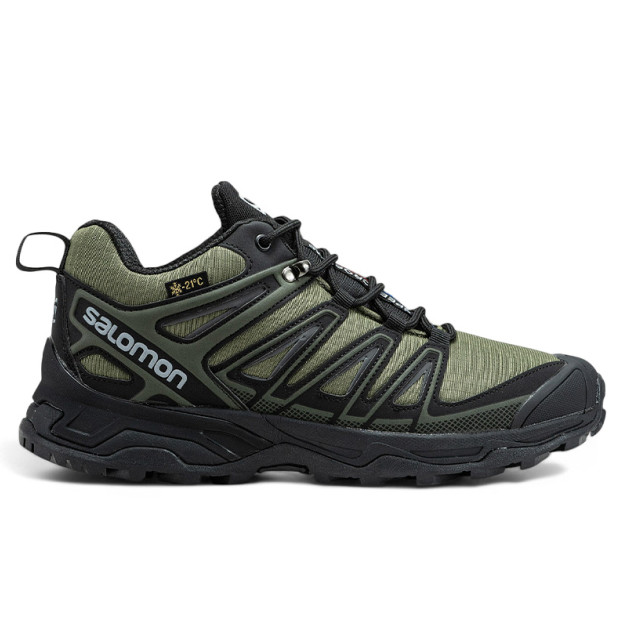 Salomon Speed Cross Pro Khaki Black With FUR