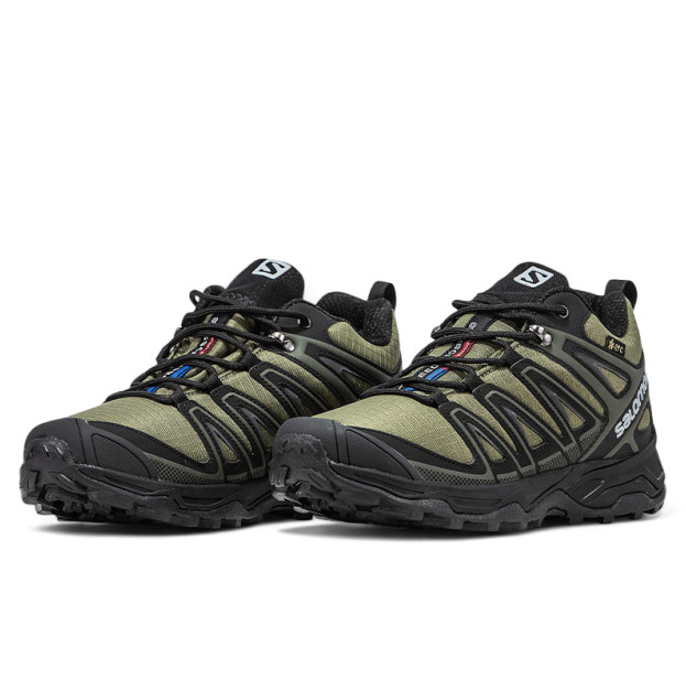 Salomon Speed Cross Pro Khaki Black With FUR