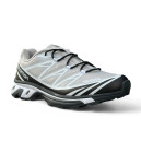Salomon XT-6 Gore-Tex Grey White Black С ФЛИСОМ