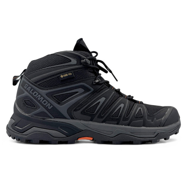 Salomon Speed Cross Pro Gore-Tex Black Grey FUR