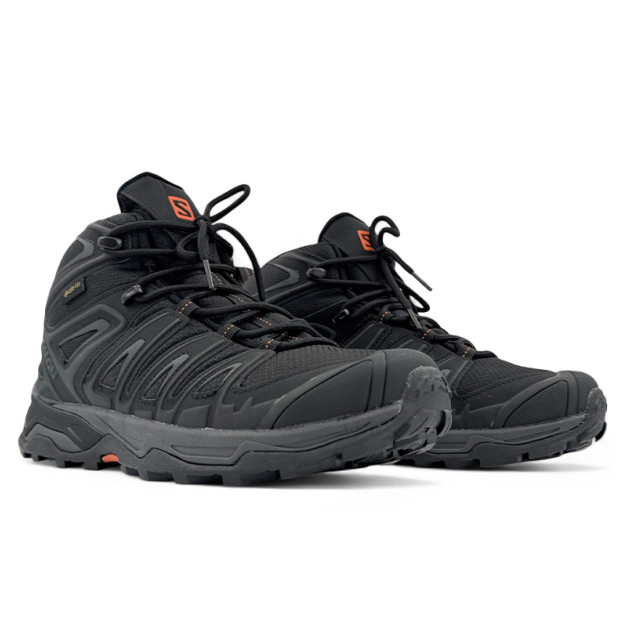 Salomon Speed Cross Pro Gore-Tex Black Grey FUR