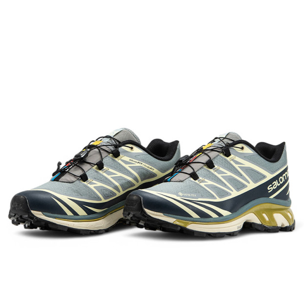 Salomon XT-6 Gore-Tex Blue Beige